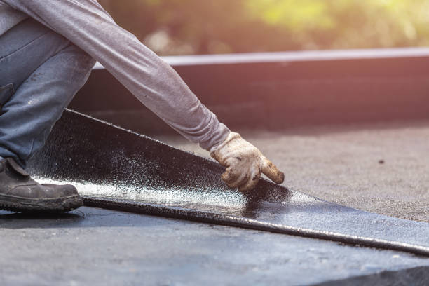 Professional Waterproofing technician working in Lumberton, NC